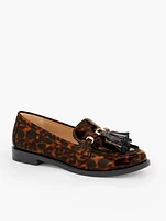 Laura Tort Patent Leather Tassel Loafers