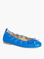 Blair Elastic Nappa Ballet Flats