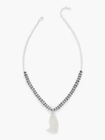 Faceted Cluster Bead Necklace