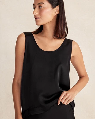 Silky Scoop Neck Tank