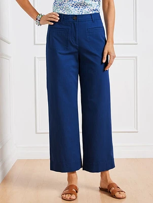 Wide Crop Pants