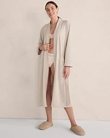 Organic Cotton Jersey Heather Robe