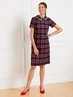 Shift Dress - Dashing Plaid