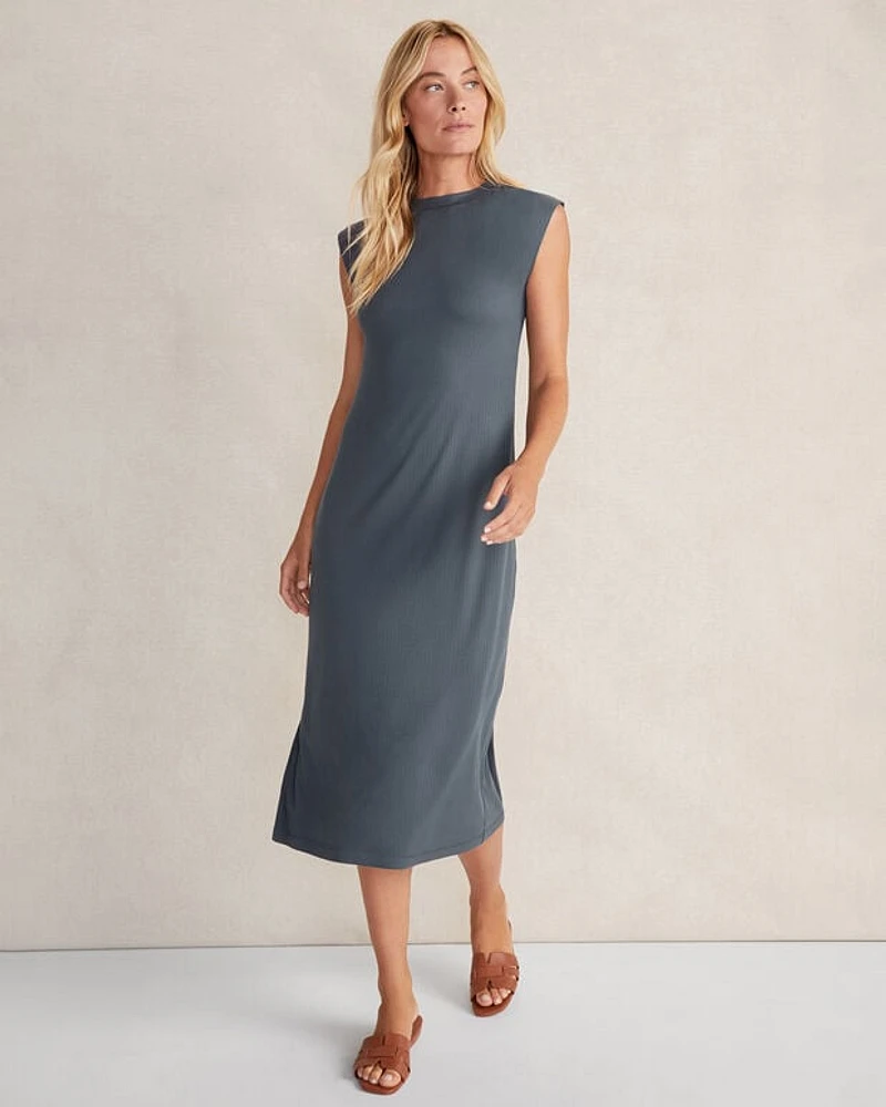 Modal Ribbed T-Shirt Dress