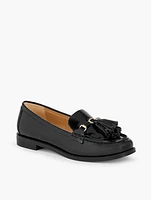 Laura Tassel Leather Loafers