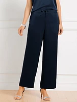 Satin Wide Leg Pants