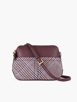 Ellis Plaid Crossbody Bag