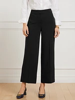 Easy Travel Wide Leg Ankle Pants