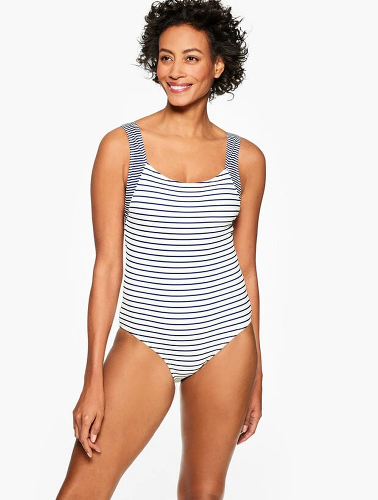 Sun Ocean Sand Scoop Neck One Piece