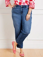 Relaxed Tapered Barrel Leg Jeans