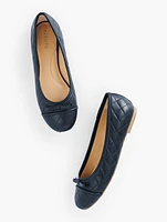 Blair Nappa Leather Ballet Flats