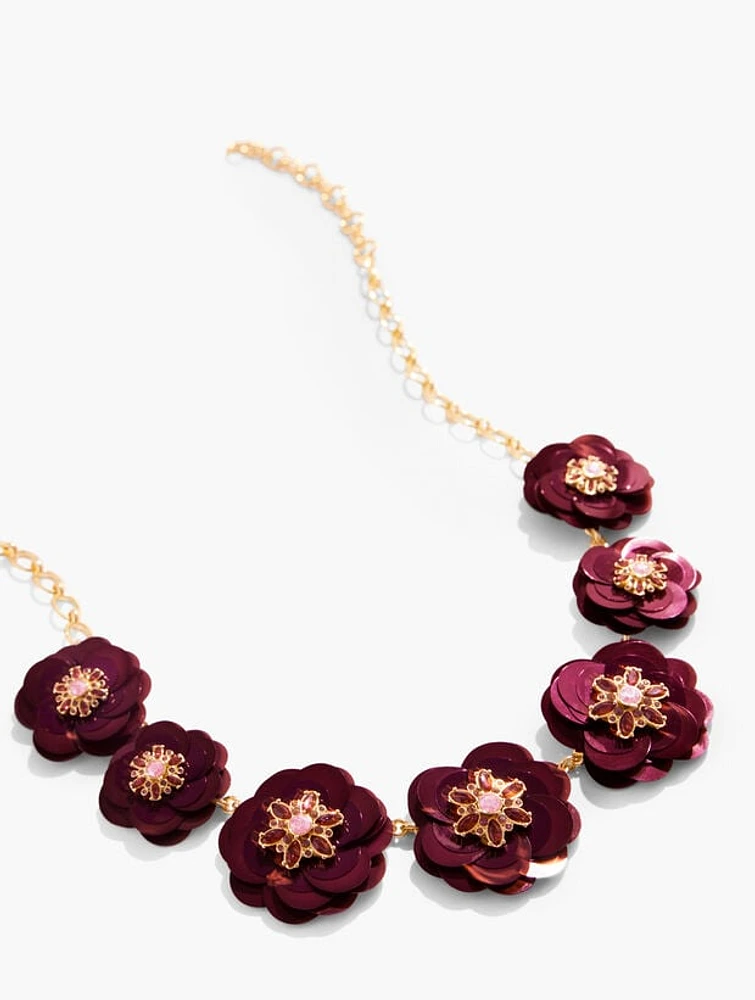 Rose Statement Necklace