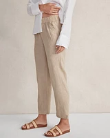 Linen Straight Leg Pants