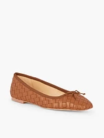 Tinsley Woven Ballet Flats