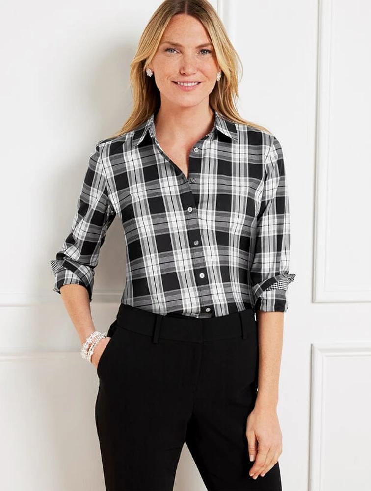 Non-Iron Perfect Shirt - Parade Plaid