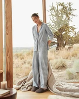 Organic Cotton Jersey Ikat Pajama Set