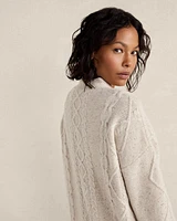 Cashmere Cable Knit Cardigan