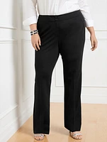 Luxe Italian Knit Flared Leg Pants