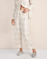 Organic Cotton Plaid Pajama Set