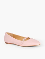 Sloan Mary Jane Nappa Flats