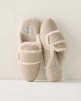 Faux Suede Slippers