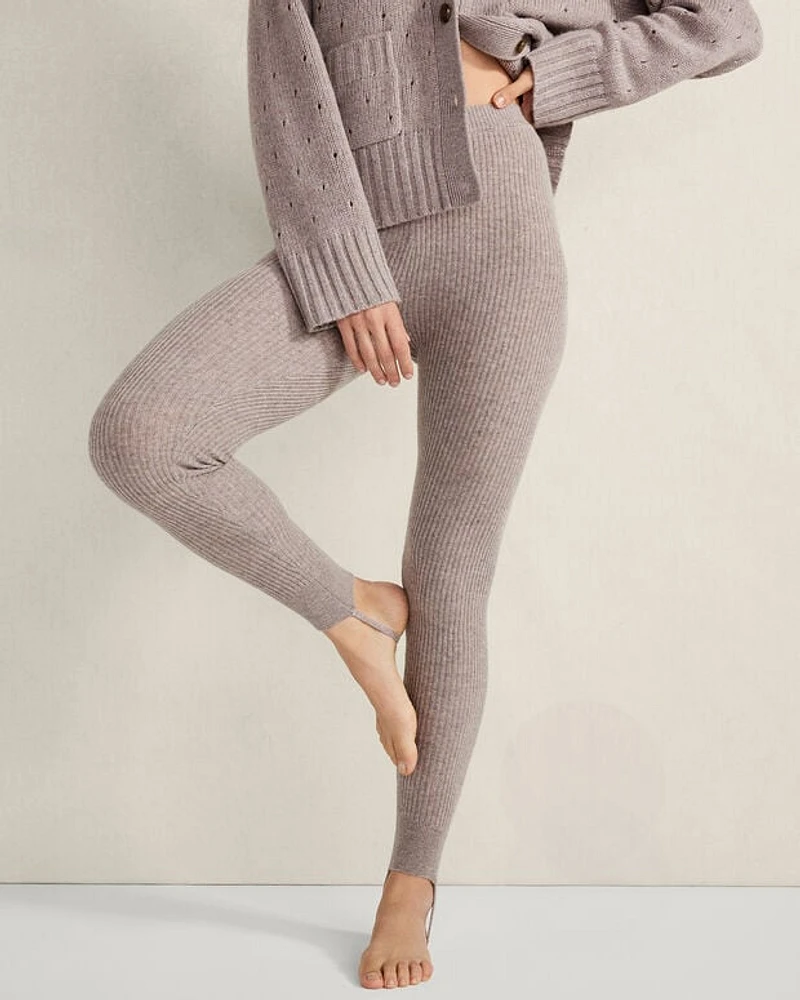 Cashmere Stirrup Leggings