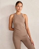 Balance Rib Knit Racerback Tank