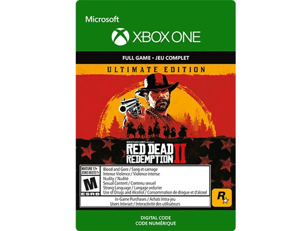 Red Dead Redemption 2: Ultimate Edition (Code Electronique) pour Xbox One
