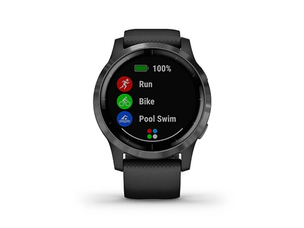 Garmin vivoactive 4 GPS Smartwatch & Fitness Tracker - Large - Black