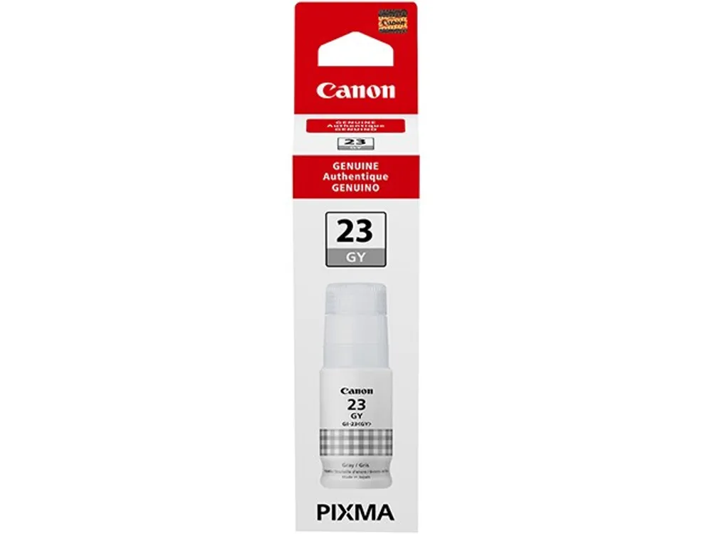 Canon PIXMA GI-23 Genuine Ink Cartridge - Gray (4705C001)