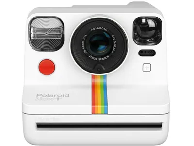 Appareil photo instantané Polaroid Now + i-Type - Blanc