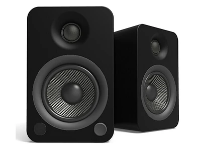 Best Buy Audio Technica AT-LP120XUSB-BZ Direct Drive USB Turntable & Kanto  YU 140-Watt Bookshelf Speakers