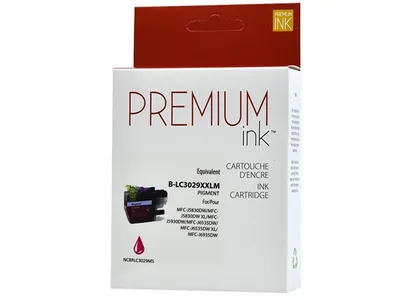 Premium Ink Replacement Ink Cartridge Compatible with Brother LC3029 - Magenta