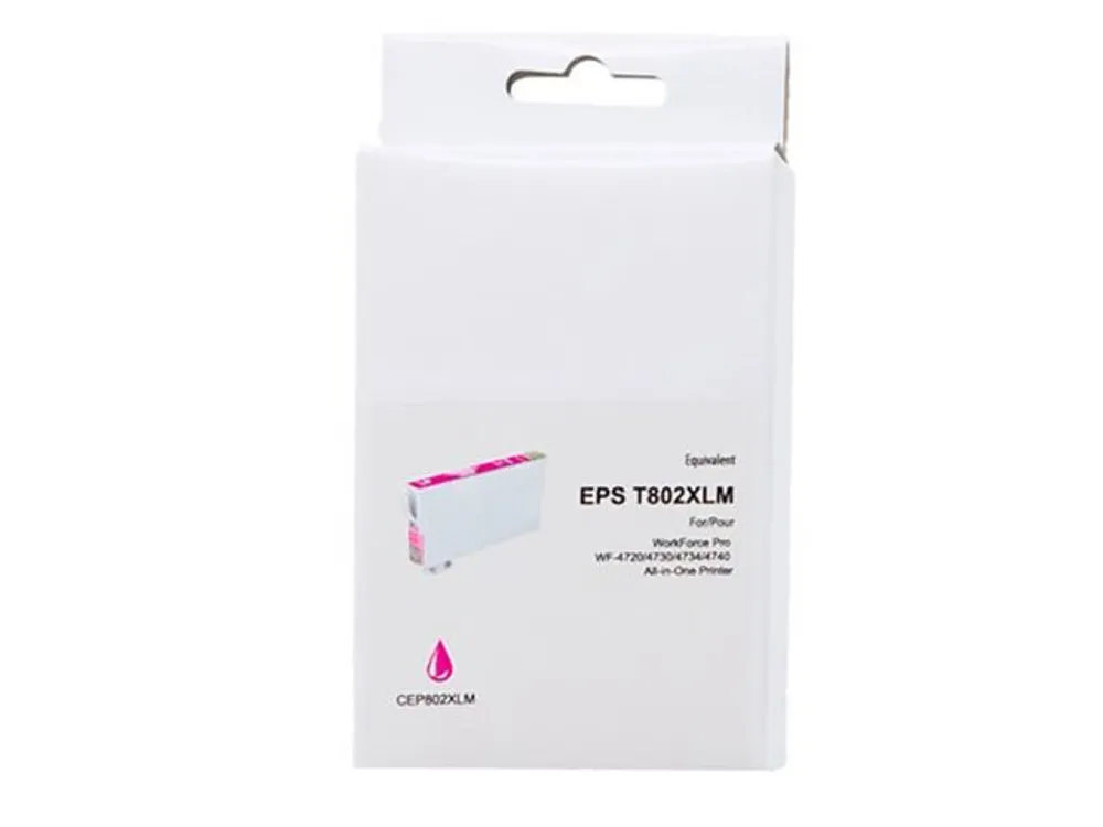 Premium Ink Replacement Ink Cartridge Compatible with Epson T802XL