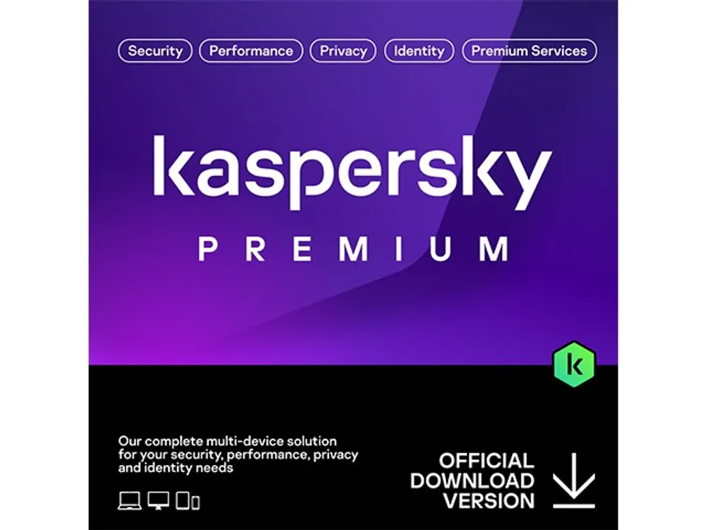 Kaspersky Premium, 12-Month Subscription, 1 User (Digital Download)