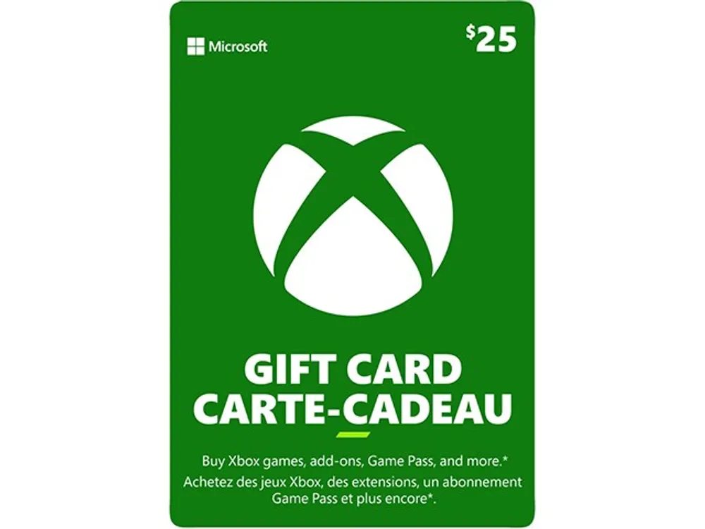 Xbox Live Gift Card CAD (Digital Download