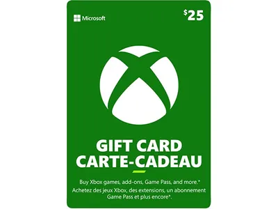 Xbox Live Gift Card CAD (Digital Download