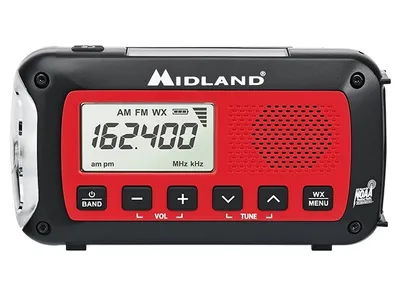 Radio à manivelle d’urgence ER40 de Midland