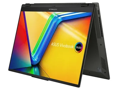 Asus Vivobook S Flip TP3604VA-DS51T-CA 16.0" 2-in-1 Touchscreen Laptop with Intel i5-1335U, 512GB SSD, 16GB RAM & Windows 11 Home - Midnight Black