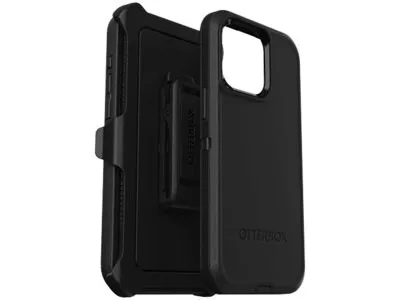 OtterBox iPhone 15 Pro Max Defender Case - Black
