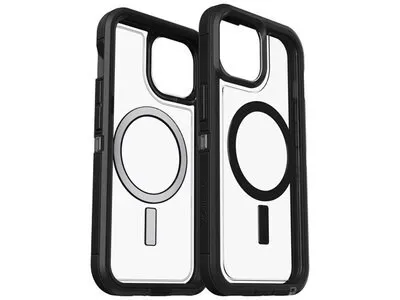OtterBox iPhone 15 Defender XT Case - Clear/Black