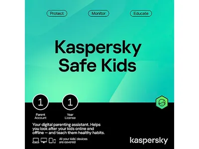 Kaspersky Safe Kids, 12-Month Subscription, 1 person PC/MAC Download