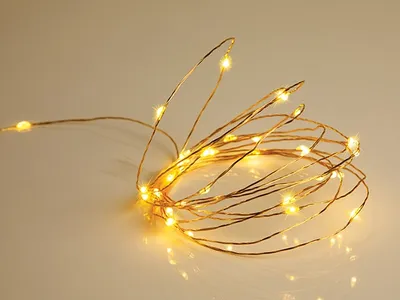 Merkury innovations 90 LED Extra Long Fairy Lights - Brass