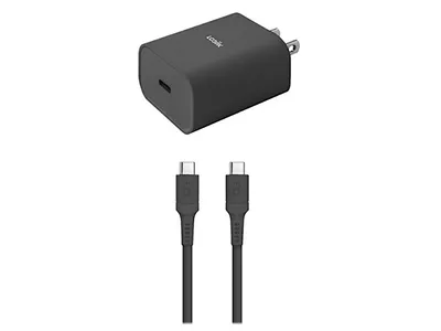 LOGiiX Essential Charging Kit for USB-C Devices - Black
