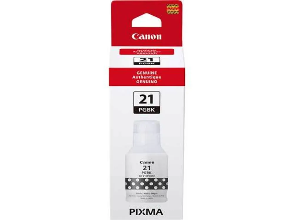 Canon PIXMA GI-21 MegaTank Replacement Ink Bottle - Black (4526C001)