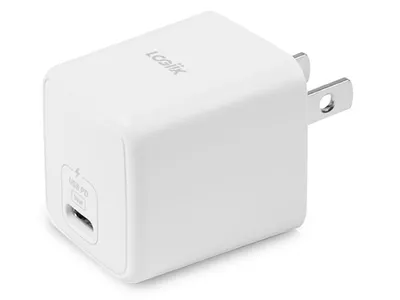 LOGiiX Power Cube Mini 30W USB-C Wall Charger - White