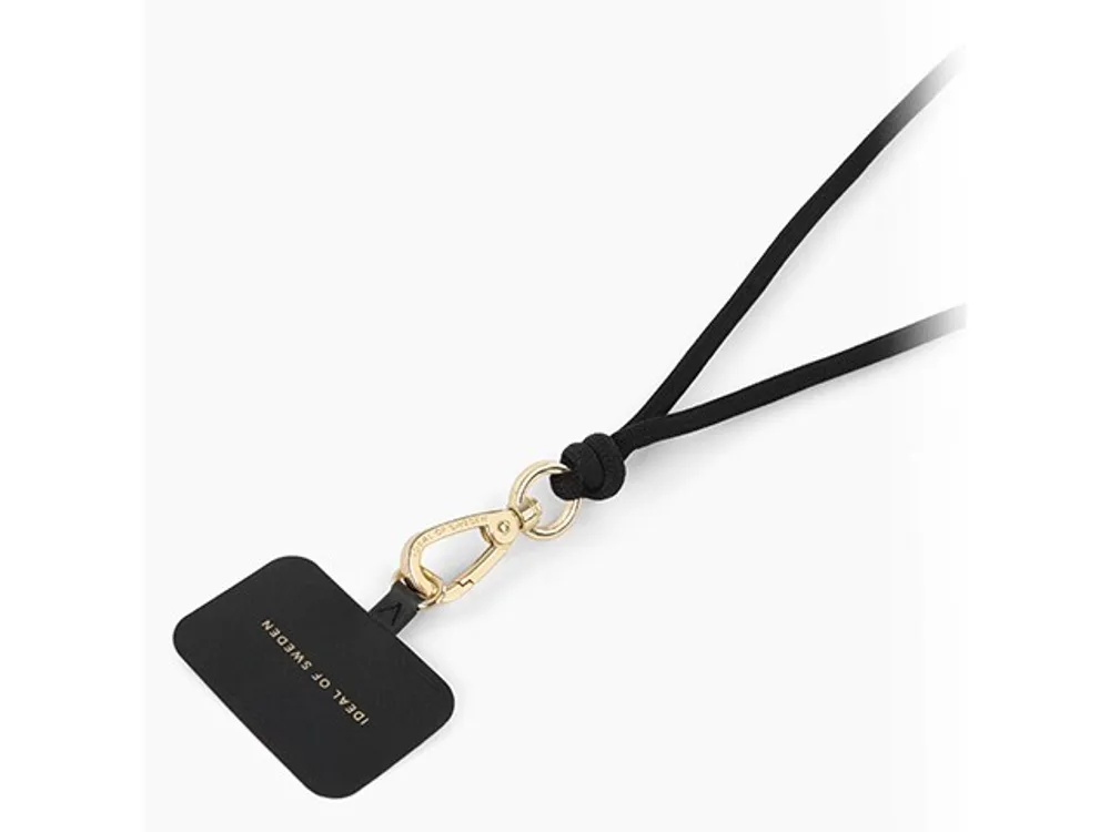 IDEAL OF SWEDEN Phone Lanyard - Coal Black