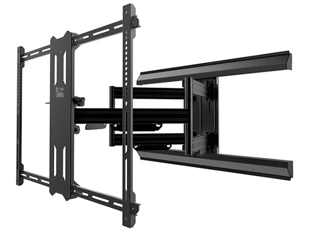 Kanto PMX700 Pro Series Full Motion TV Wall Mount with Adjustable Offset for 42" - 100" TVs - Black