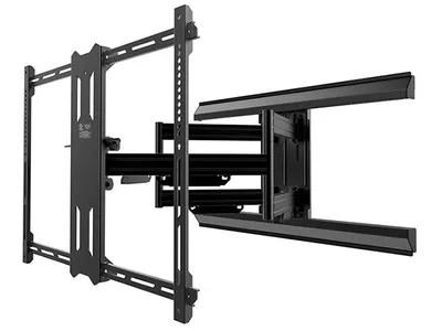 Kanto PMX700 Pro Series Full Motion TV Wall Mount with Adjustable Offset for 42" - 100" TVs - Black