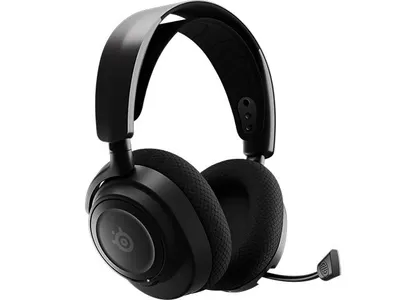SteelSeries Arctis Nova 7 Over-Ear Wireless Gaming Headset for PC, Mac, PlayStation & Nintendo Switch - Black
